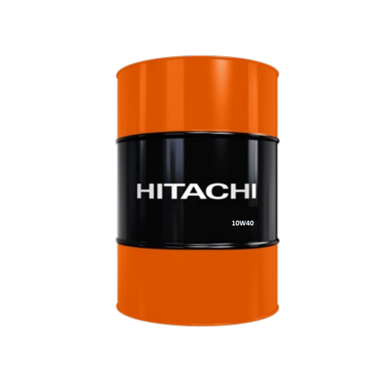 Aceite 10W40 para maquinas Hitachi en formato 208L